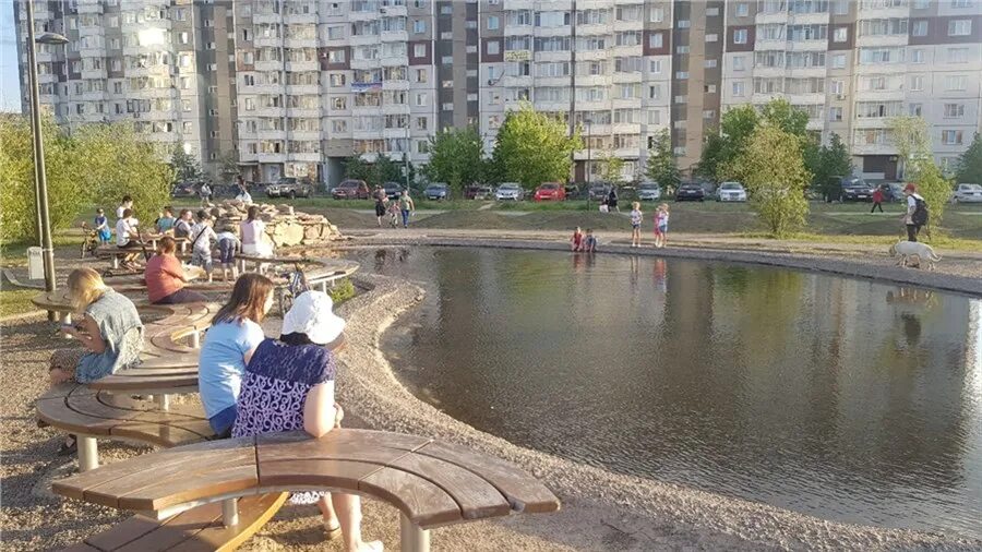 Парк 400 летия красноярска фото В парке 400-летия Красноярска заполнили пруд / Новости общества Красноярска и Кр