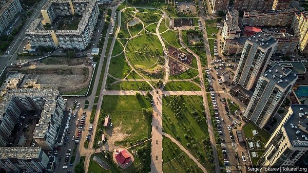 Парк 400 летия красноярска фото Парк 400-летия Красноярска