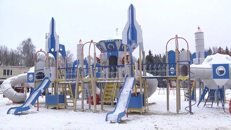 Парк 50 летия муром фото Из-за "нашествия" посетителей тормозится сдача детского городка в "Полтиннике" "