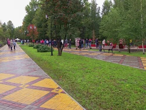 Парк 50 летия муром фото Парк 50-летия в Муроме на пороге нового этапа реконструкции. Радио Муром