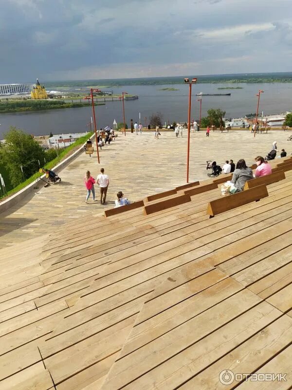 Парк 800 летия нижнего новгорода фото Отзыв о Парк 800-летия Нижнего Новгорода (Россия, Нижний Новгород) Необычный пар
