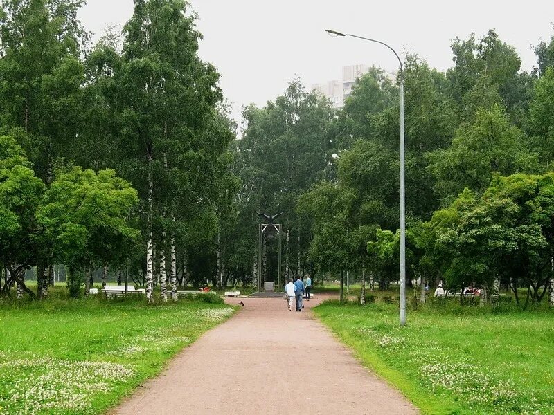 Парк академика сахарова санкт петербург фото В Петербурге хотят благоустроить парк Академика Питер Live