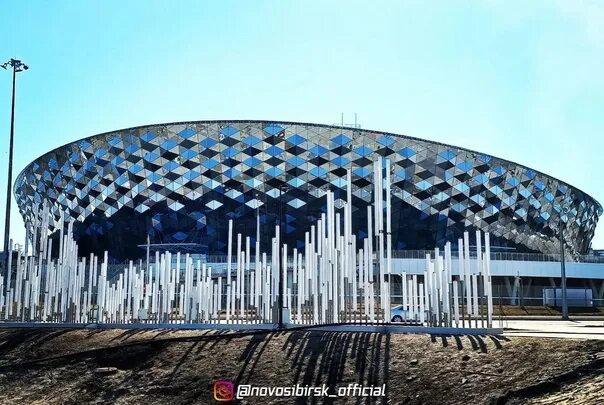 Парк арена новосибирск фото Арена парк и новый ЛДС в Новосибирске Фото: mihail_sib. nsk 2023 Новосибирск - с