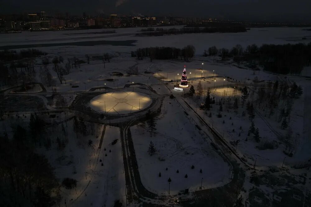 Парк арена новосибирск фото Новый парк "Арена" в Новосибирске откроют для посетителей 27 декабря nsknews.inf