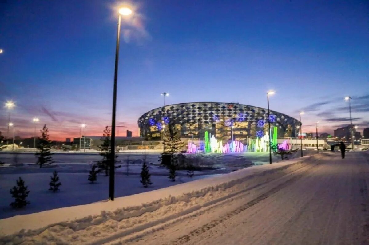 Парк арена новосибирск фото В Новосибирске открыли парк "Арена" возле нового ЛДС АиФ Новосибирск