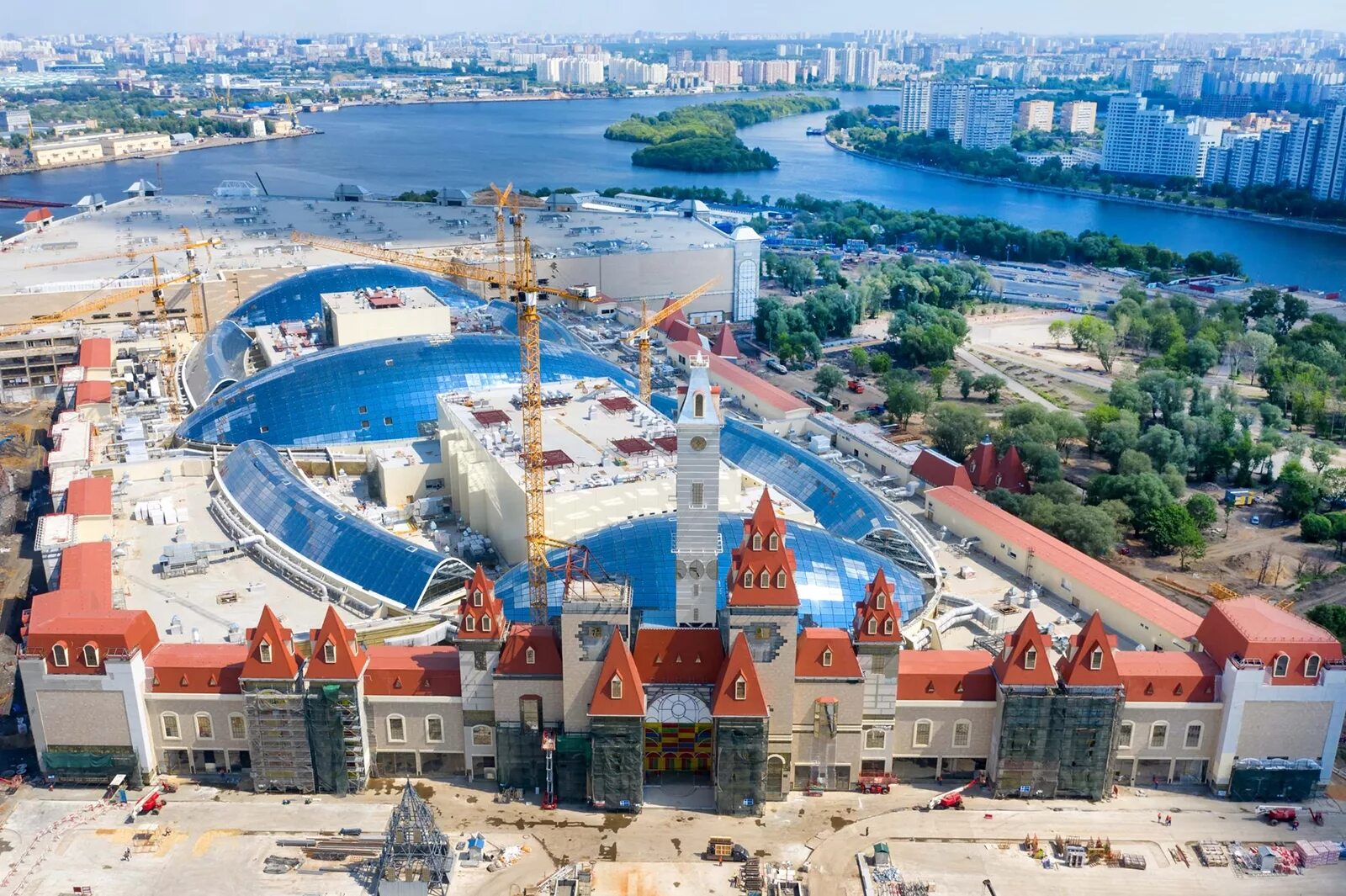 Парк аттракционов в москве остров мечты фото Хуснуллин: дороги к парку "Остров Мечты" построят к сентябрю - Комплекс градостр