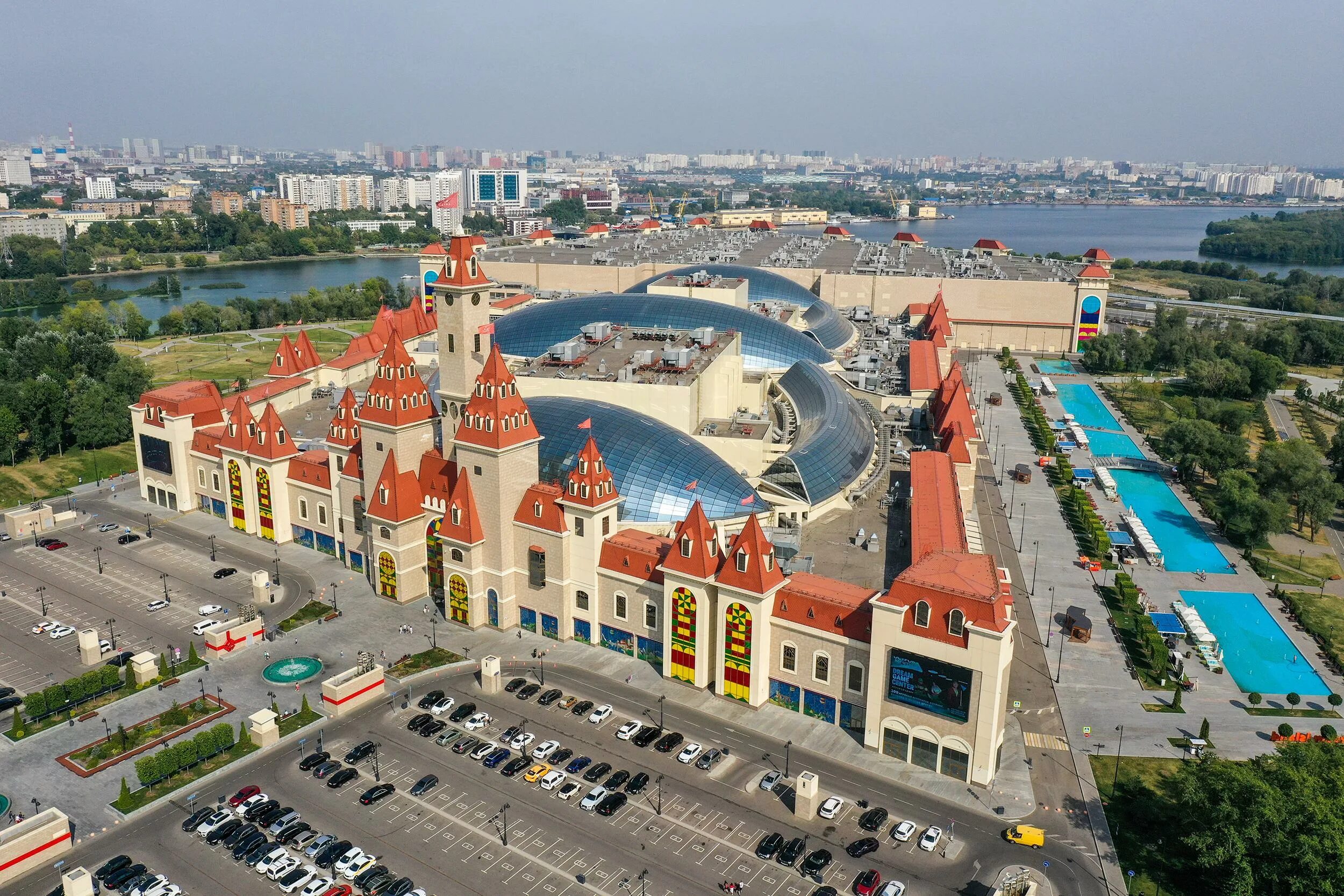 Парк аттракционов в москве остров мечты фото Как меняется Москва с помощью набережных: кейс затона Новинки :: Город :: РБК Не