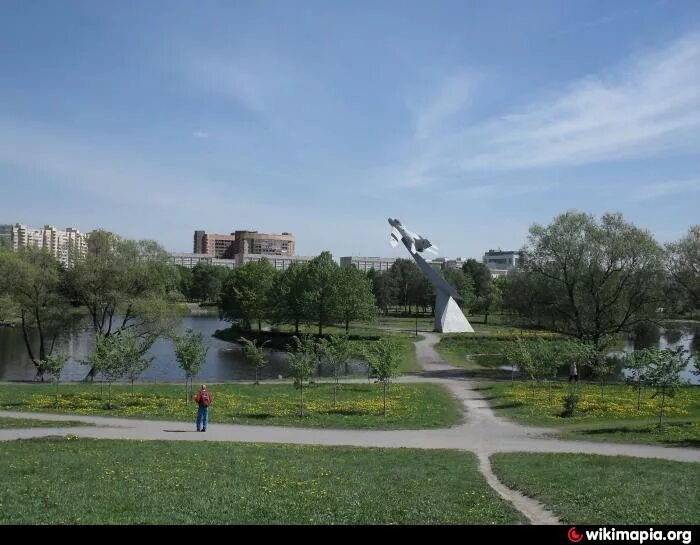 Парк авиаторов ростов на дону фото Пруд парка Авиаторов - Санкт-Петербург