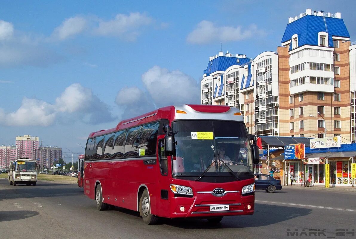 Парк автобус город красноярск фото Автобус красноярск новосибирск