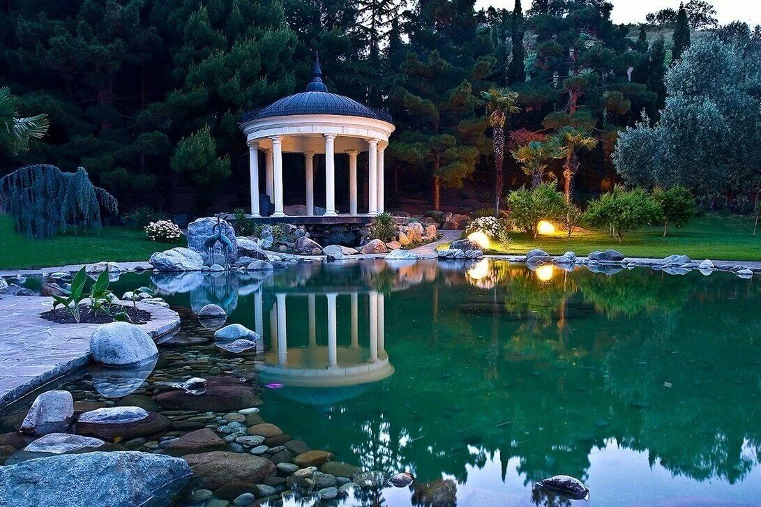 Парк айвазовского в крыму фото Картинки парк айвазовского в крыму (69 фото)