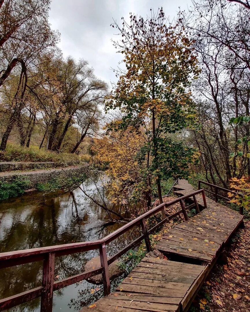 Парк берег реки сходня фото Парк сходня - Фото