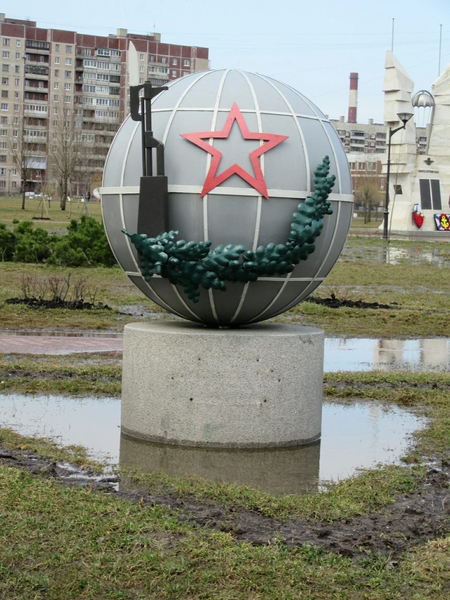 Парк боевого братства санкт петербург фото Фотографии Санкт-Петербург: Боевого Братства, парк, Санкт-Петербург - GradPetra.
