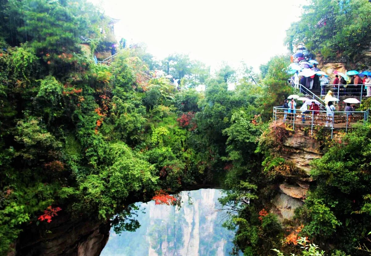 Парк чжанцзяцзе китай фото Zhangjiajie National Forest Park in China - photos and description