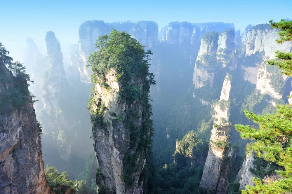 Парк чжанцзяцзе китай фото Туртранс-Вояж