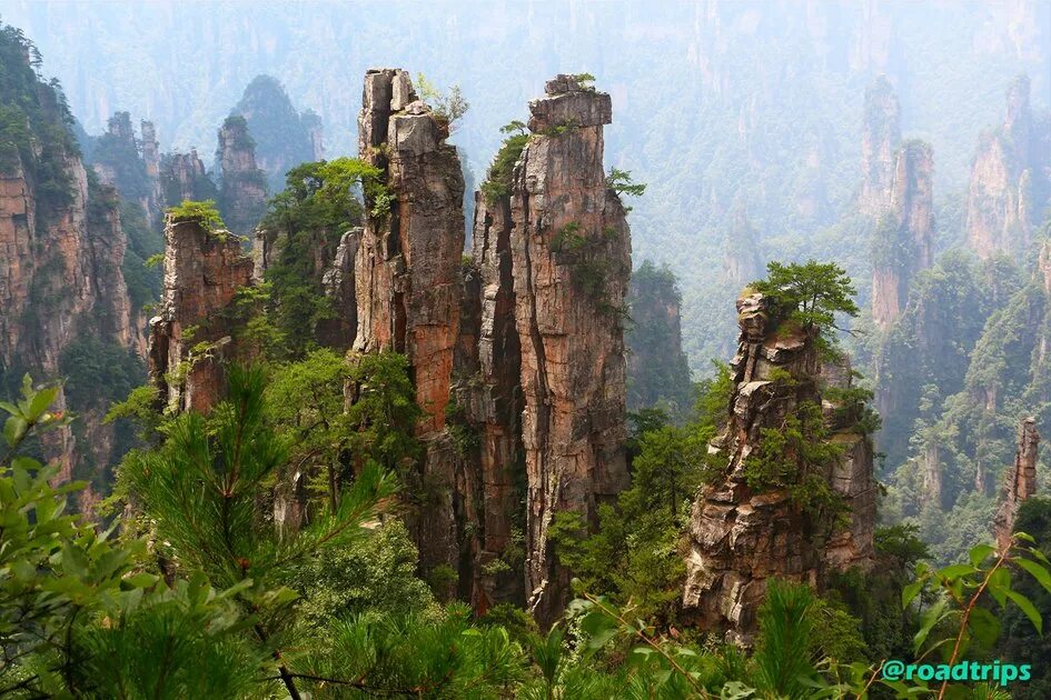 Парк чжанцзяцзе китай фото PeakD