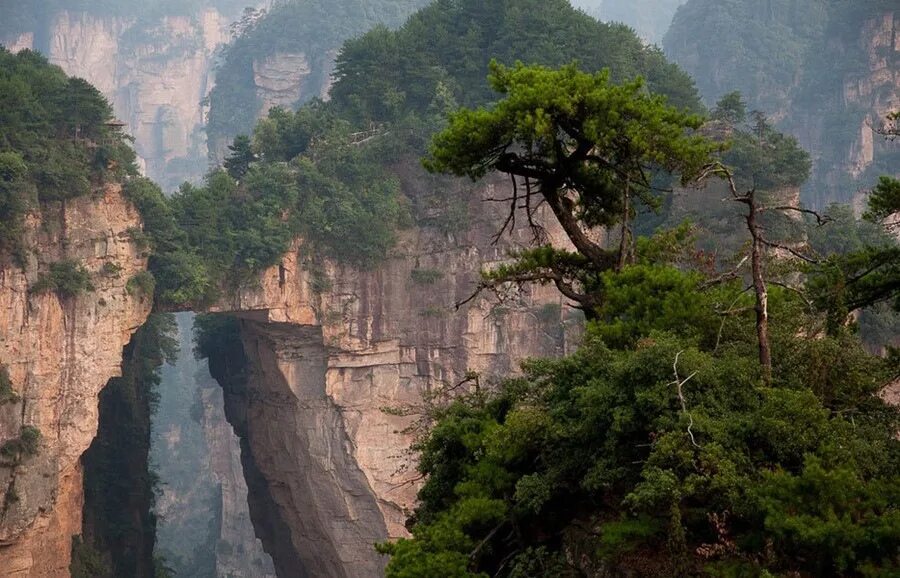 Парк чжанцзяцзе китай фото 11 самых впечатляющих канатных дорог мира - DRIVE2