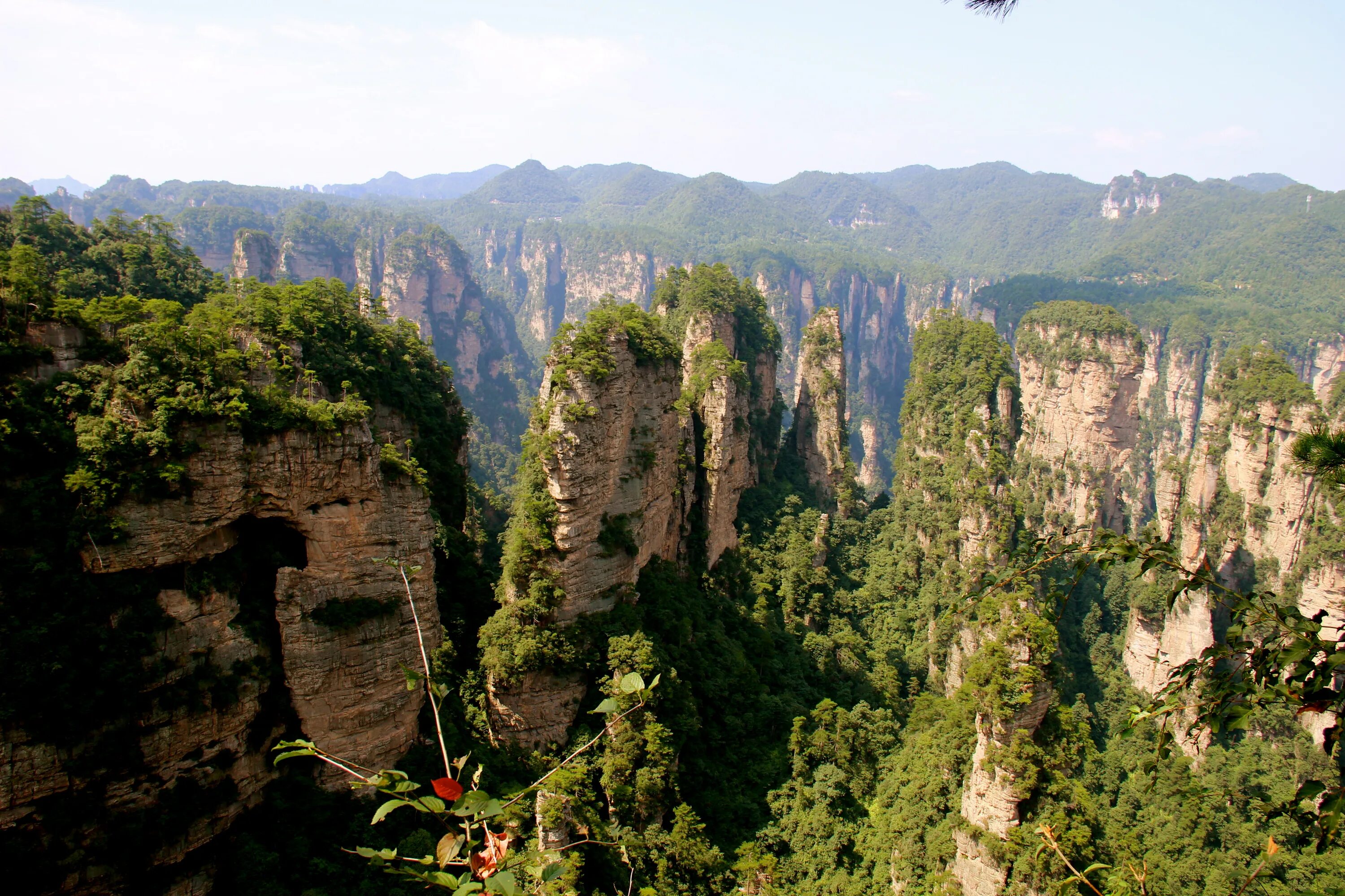 Парк чжанцзяцзе китай фото zhangjiajie national park