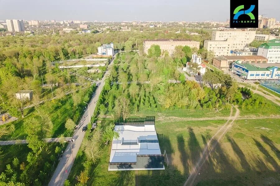 Парк дгту ростов на дону фото Открытый скейт парк в Ростове-на-Дону на территории ДГТУ - FK-ramps