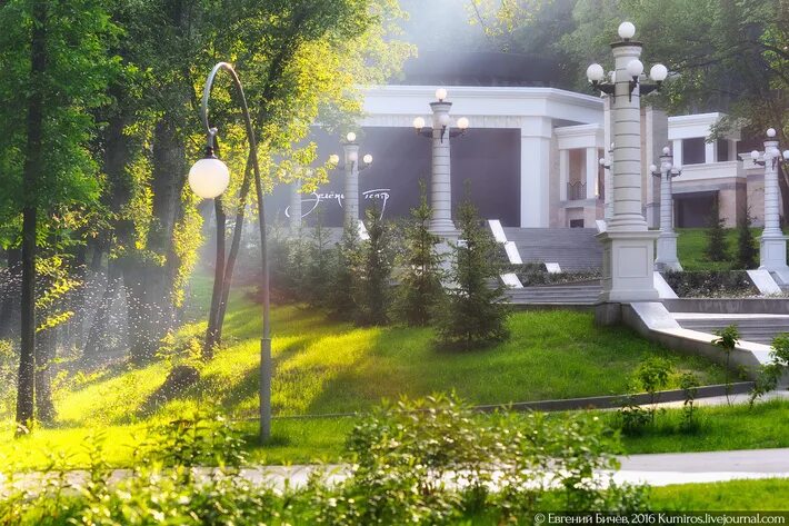 Парк динамо воронеж фото Зеленый театр" в Центральном парке ("Динамо") Воронежа после реконструкции форум
