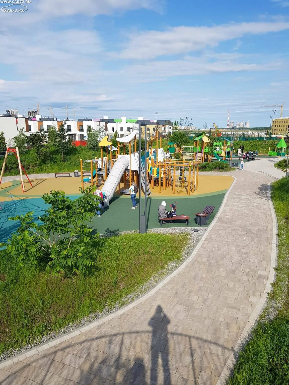 Парк древо жизни тюмень фото Новый парк "Древо жизни" в Тюмени