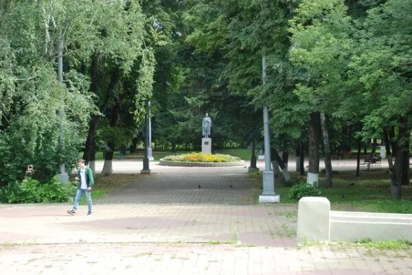 Парк дзержинского курск фото Курск. В парке Дзержинского вырубят 102 дерева