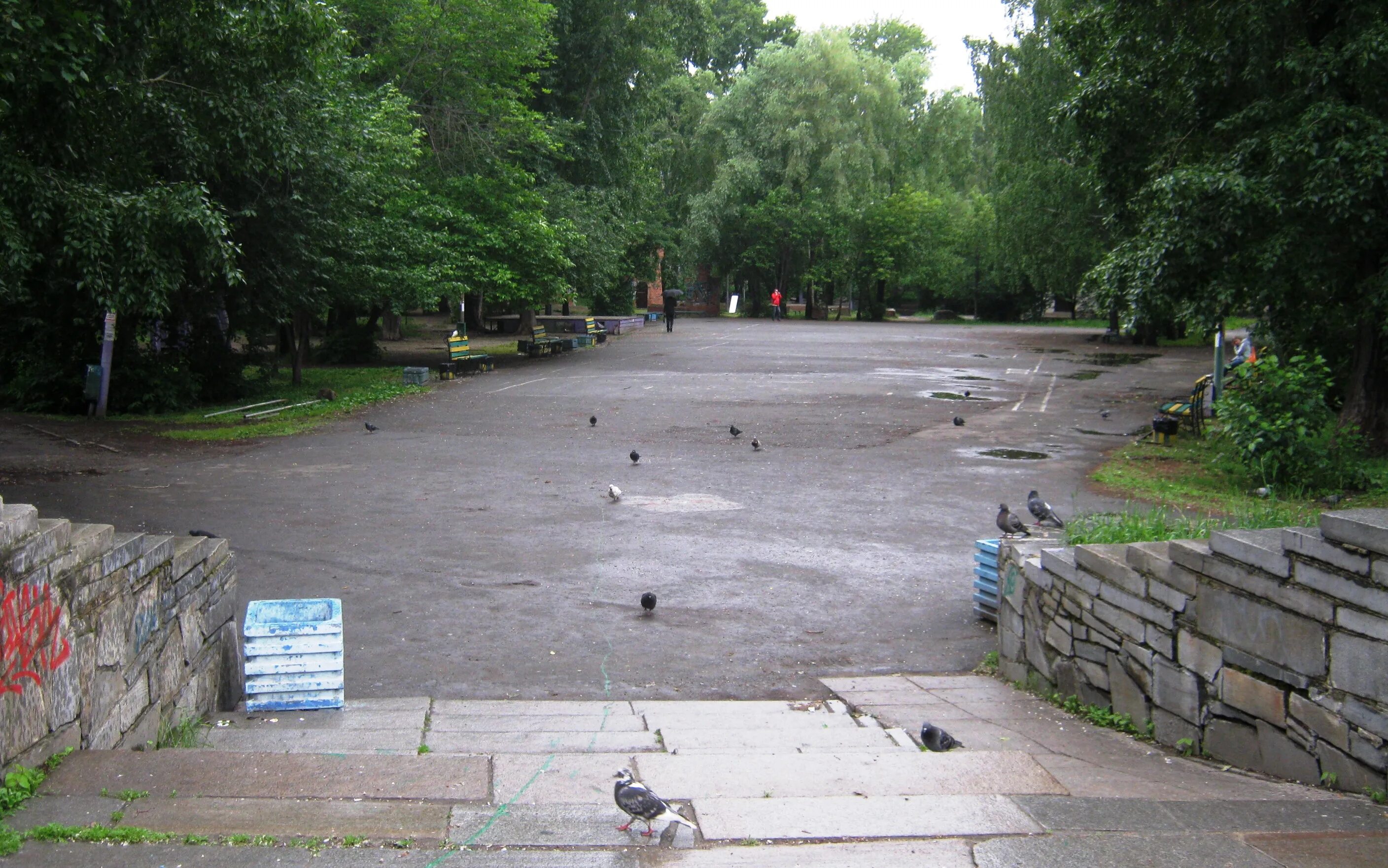 Парк энгельса екатеринбург фото Площадка парка - Екатеринбург