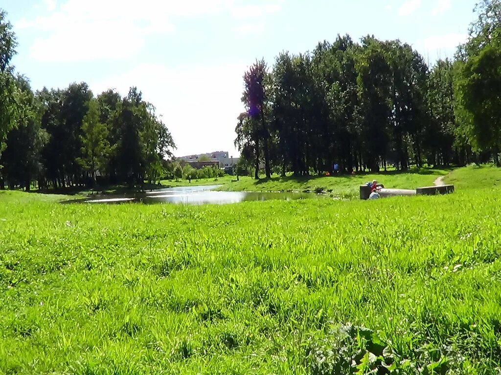 Парк есенина санкт петербург фото Парк Есенина, парк культуры и отдыха, Россия, Санкт-Петербург, проспект Большеви