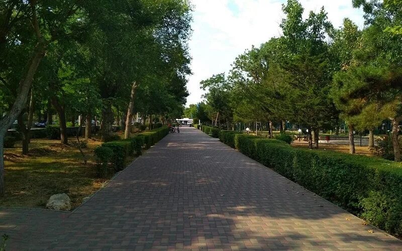 Парк фрунзе крым евпатория ул горького фото Евпатория парк им фрунзе - Фото