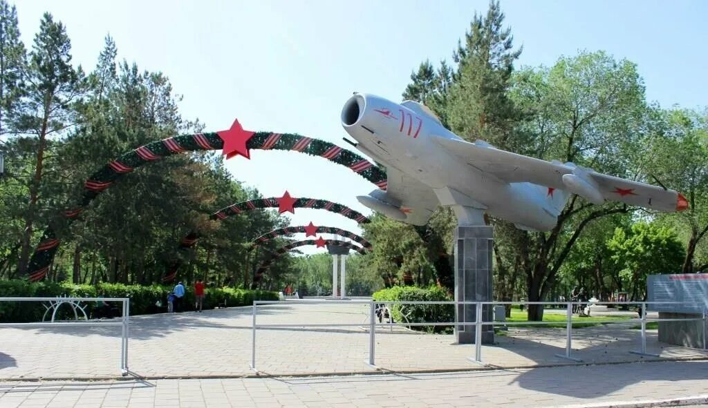 Парк фрунзе оренбург фото Салют, Победа!" закрывается. Музей под открытым небом в Оренбурге ждет глобальна