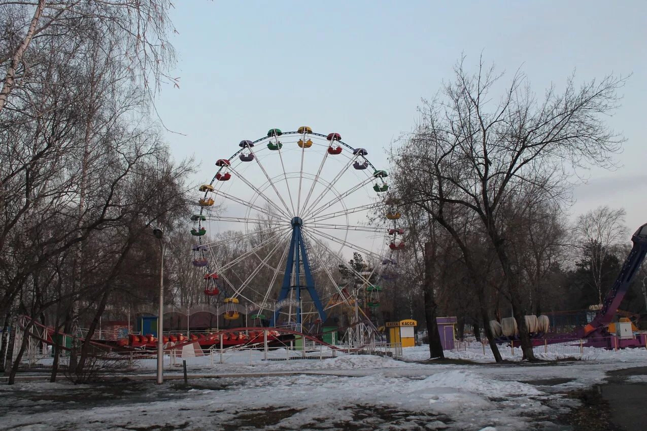 Парк гагарина рязань фото Городской парк им. Ю. А. Гагарина в Новокузнецке