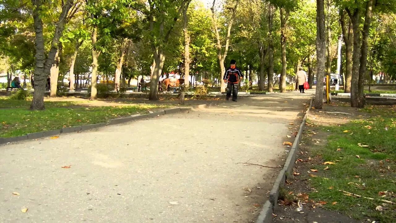 Парк гагарина саратова фото Парк им. Гагарина в г. Саратове - YouTube