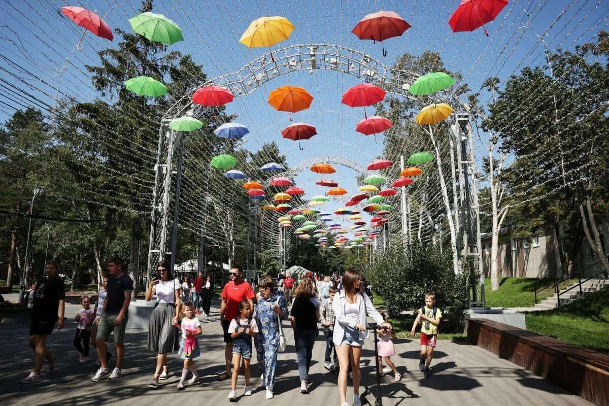 Парк гагарина южно сахалинск фото Официальный сайт Администрации города Южно-Сахалинска