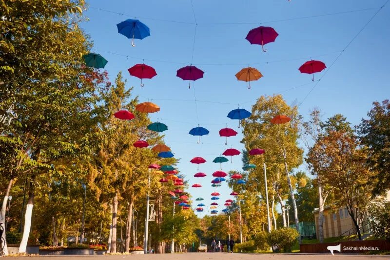 Парк гагарина южно сахалинск фото Парк гагарина в южно сахалинске - Фото