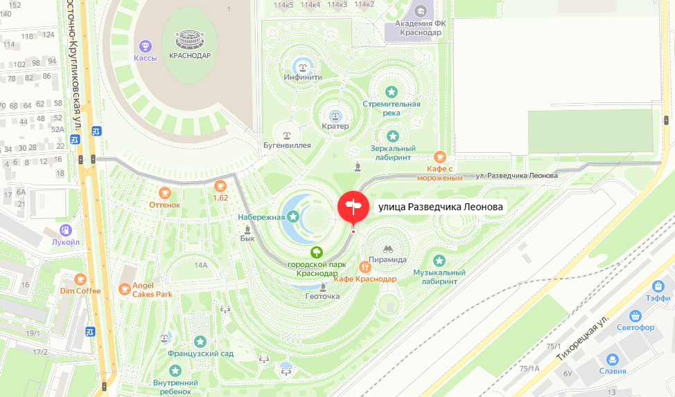 Парк галицкого схема расположения Парк Галицкого в Краснодаре: ожидания и реальность Ехал Грека Дзен