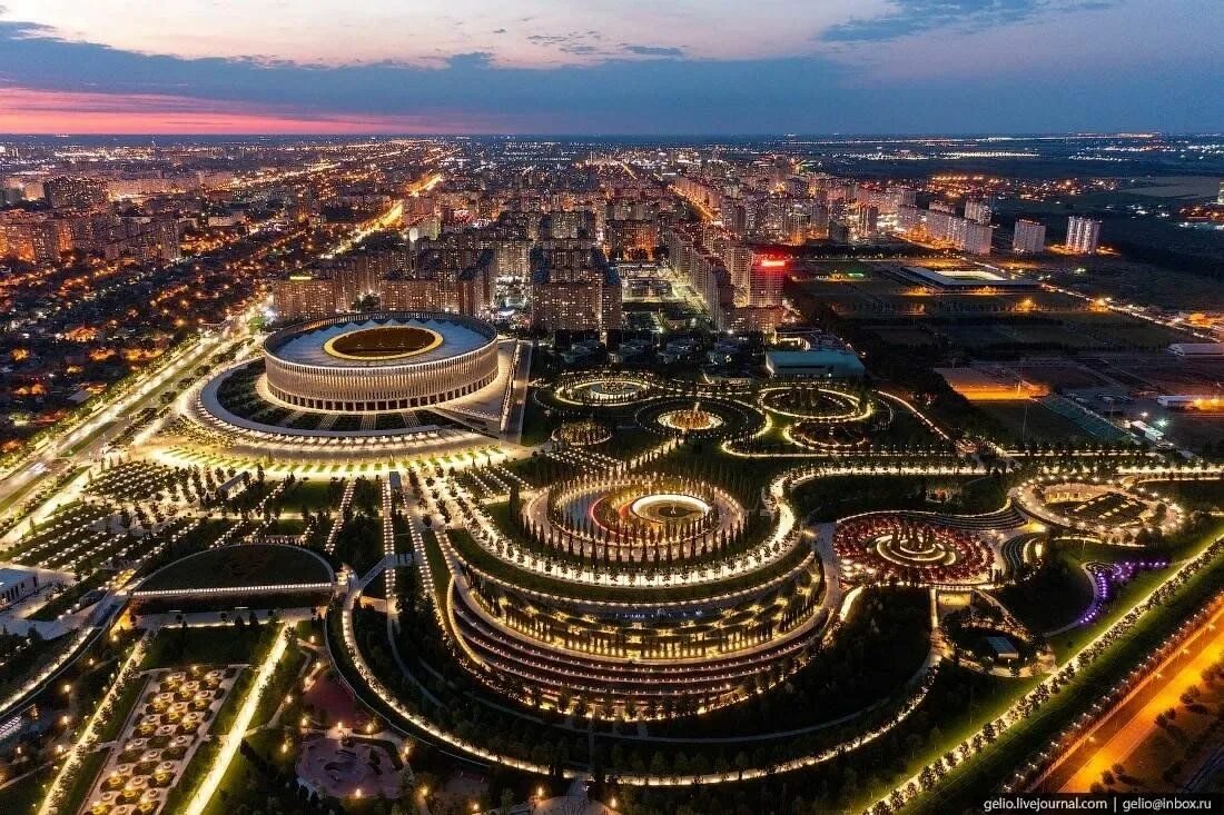 Парк галицкого в краснодаре планеты фото Достопримечательности. Парк "Краснодар" 2024, Старооскольский район - дата и мес