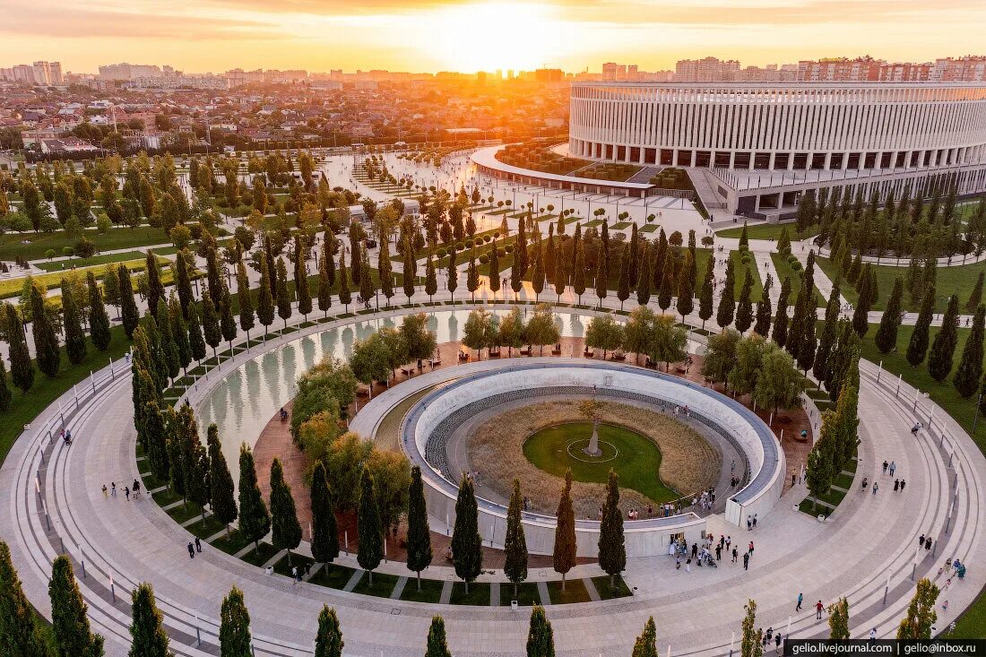 Парк галицкого в краснодаре в сентябре фото Парк Краснодар (Галицкого) Апартаменты Сфера Комфорта в Краснодаре Дзен