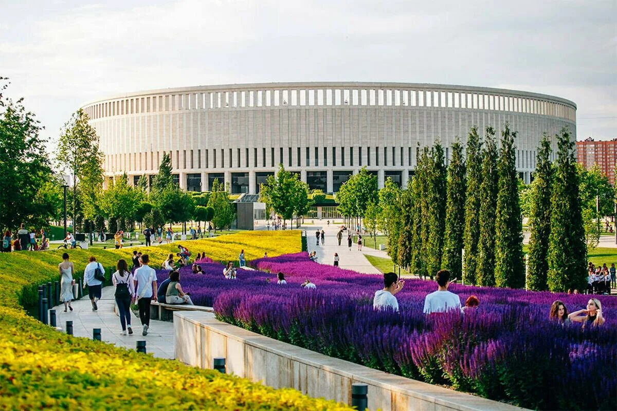 Парк галицкого в краснодаре в сентябре фото Reviews of Kraski, Krasnodar, Karasunskiy City administrative district, mikroray