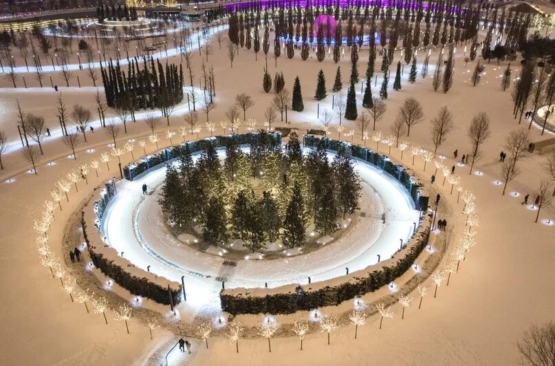 Парк галицкого в краснодаре зимой фото Парк галицкого в краснодаре в декабре