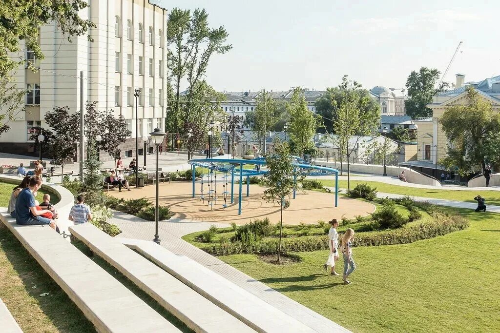 Парк горка китай город фото Парк "Горка"