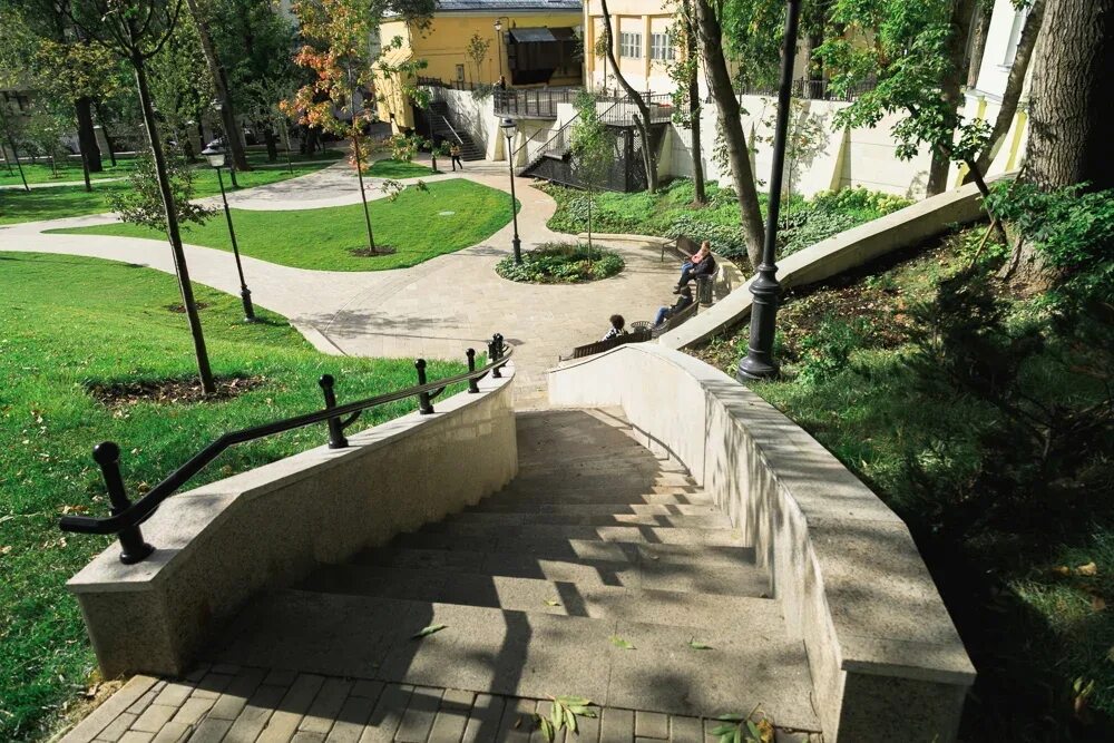 Парк горка китай город фото Парк "Горка"