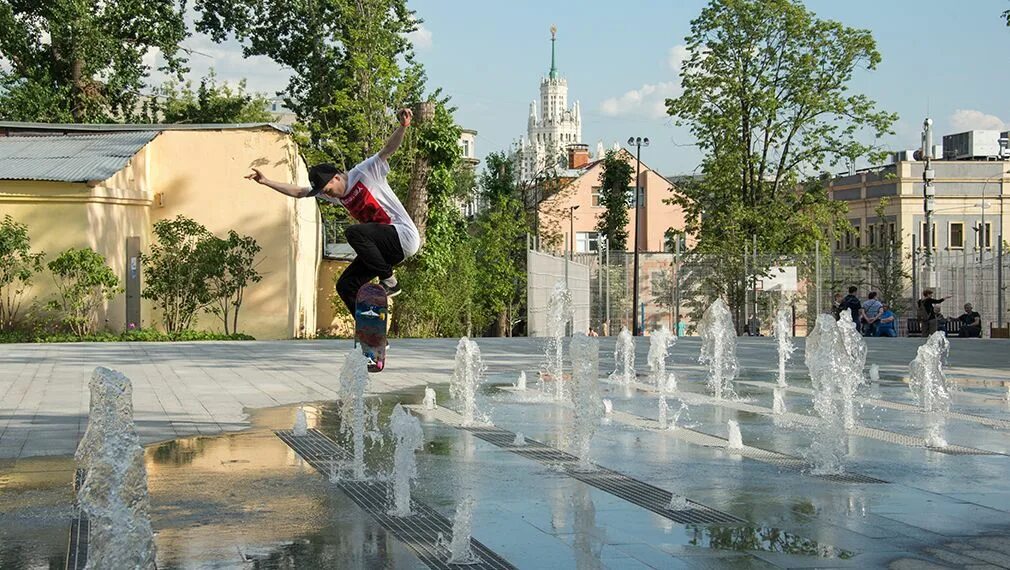 Парк горка китай город фото Более чем в 40 парках завершили основное благоустройство / Новости города / Сайт