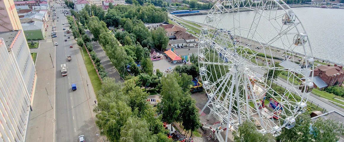 Парк горького ижевск фото Летний сад имени Горького в Ижевске Описание и фото