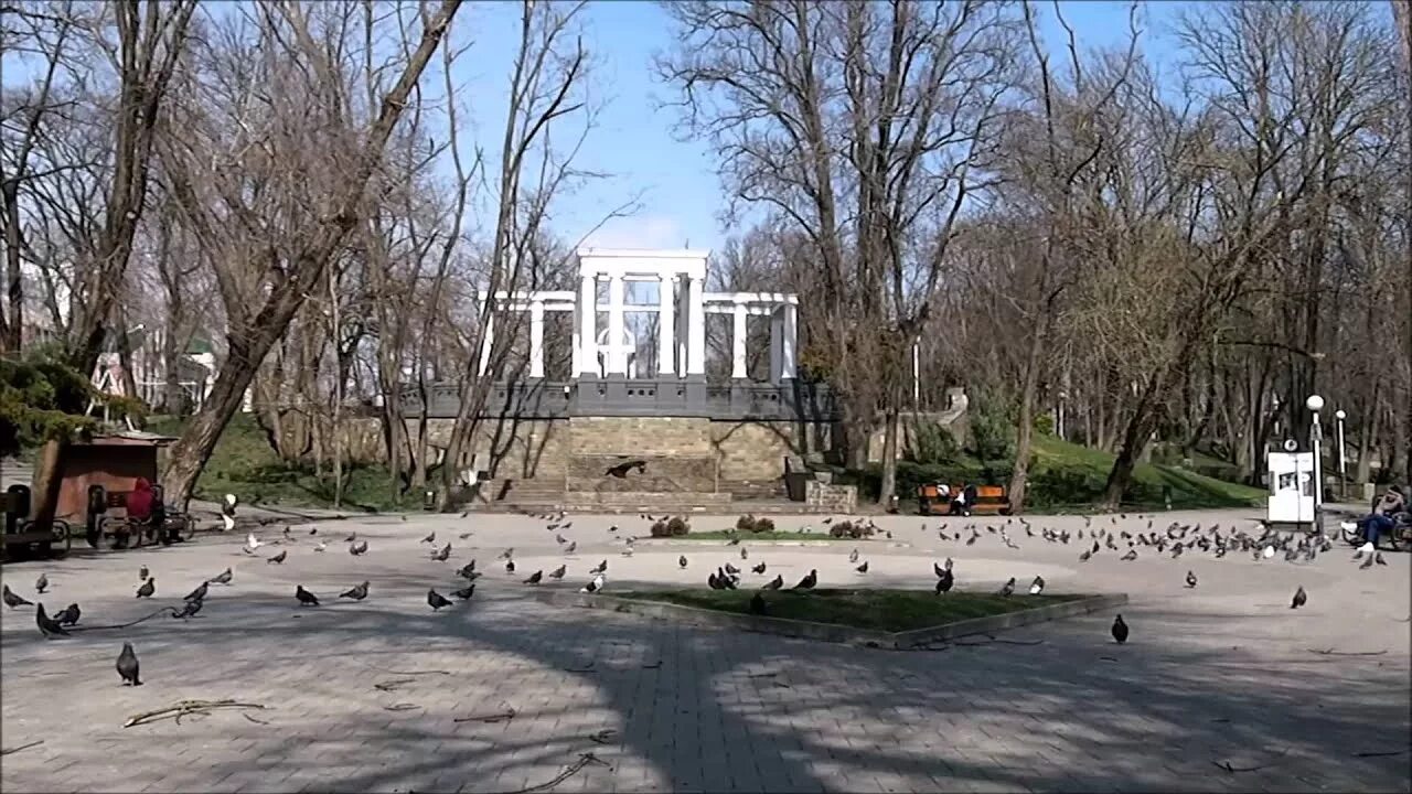 Парк горького краснодар фото Парк Горького, Краснодар - YouTube