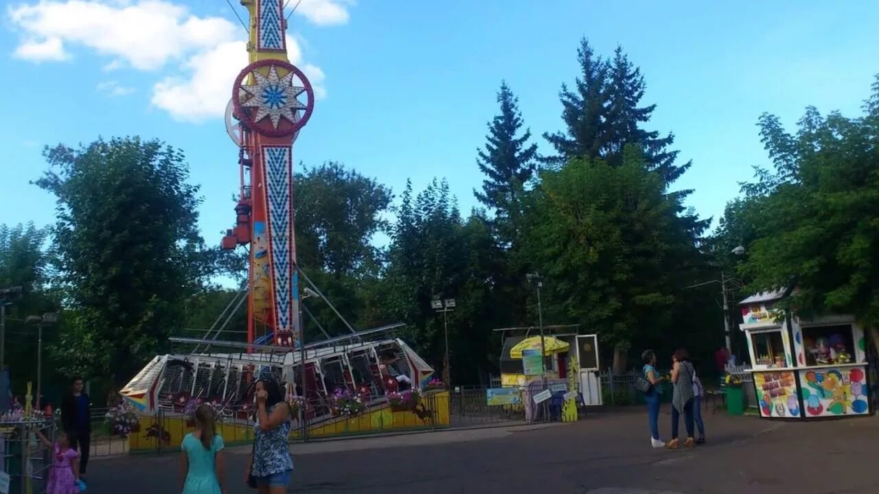 Парк горького красноярск фото Центральный парк красноярск когда откроется