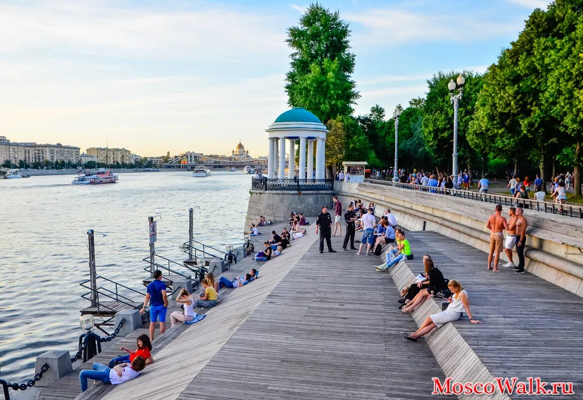 Парк горького набережная фото Пушкинская набережная фото YugNash.ru