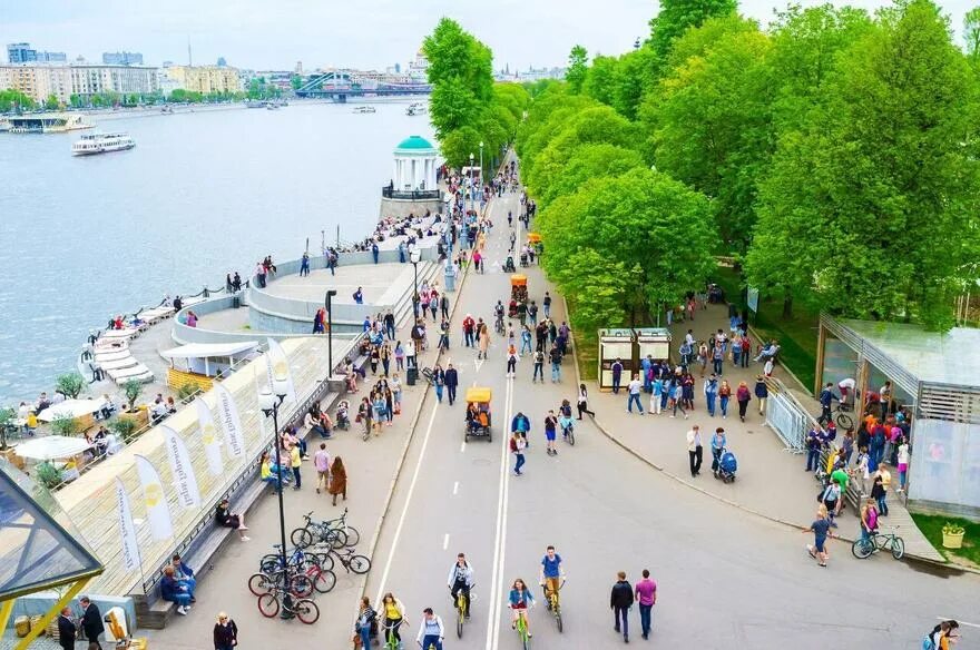 Парк горького набережная фото Парк Горького: топ самых интересных мест Blog Fiesta