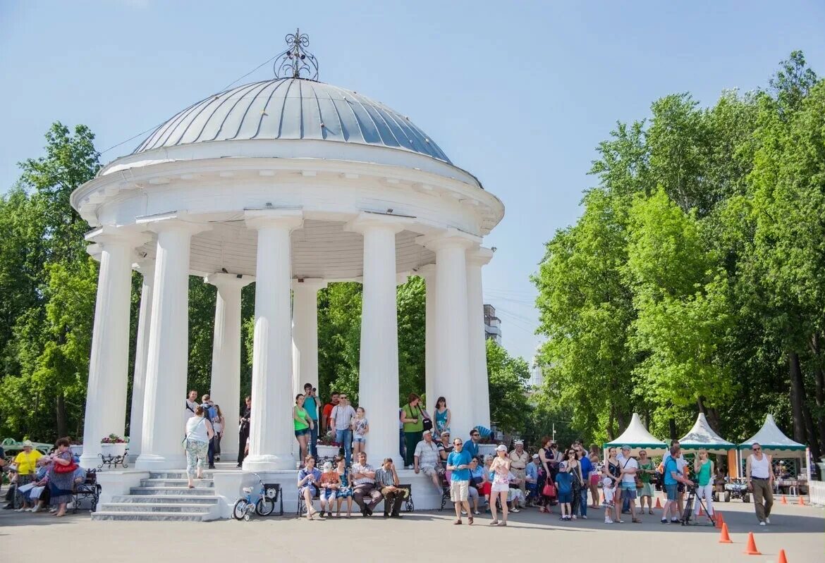 Парк горького пермь фото Пермская ротонда - история, адрес, фото, интересные факты, как добраться