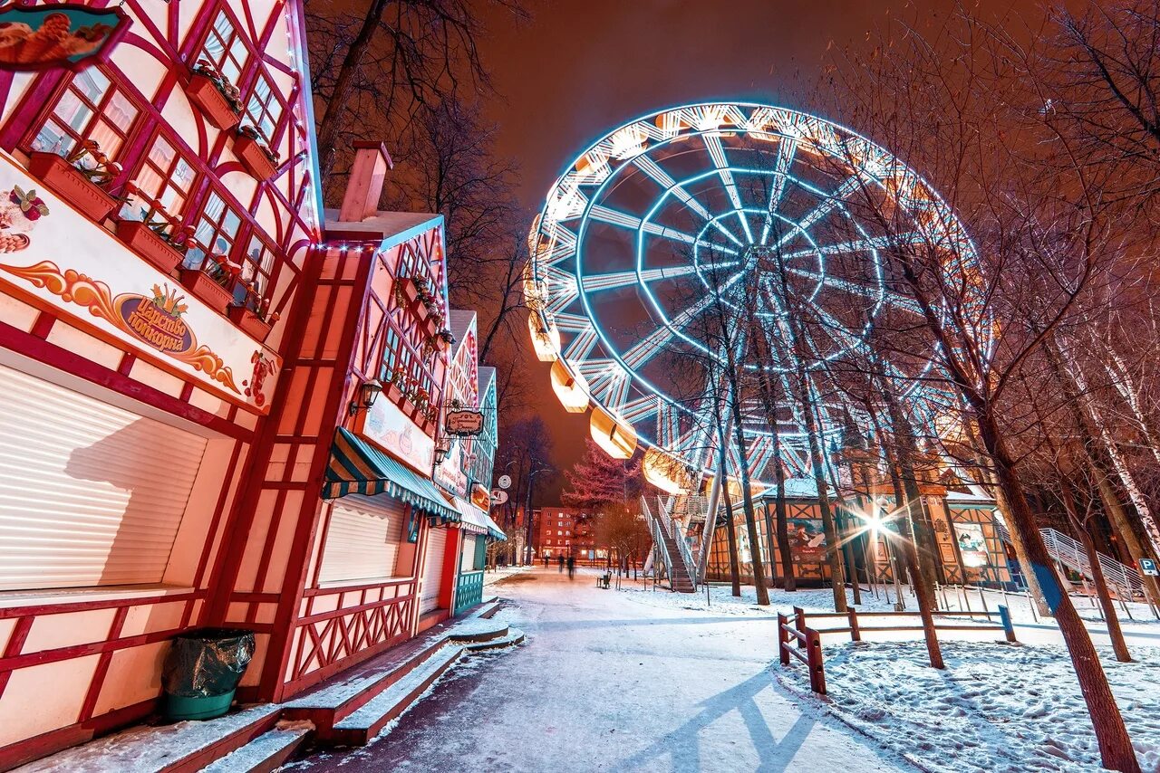 Парк горького пермь фото В Перми парк им. Горького закрылся на локдаун - В курсе.ру