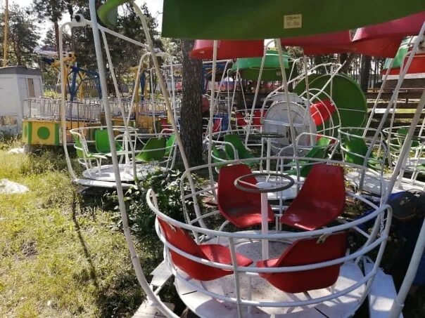Парк горького сызрань фото In the park Syzran bought a huge "damn wheel" The long-awaited dream of many cit