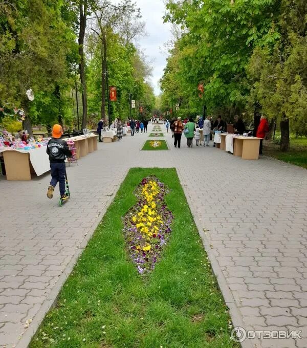 Парк горького таганрог фото Отзыв о Парк культуры и отдыха им. Горького (Россия, Таганрог) Парк старинный, г